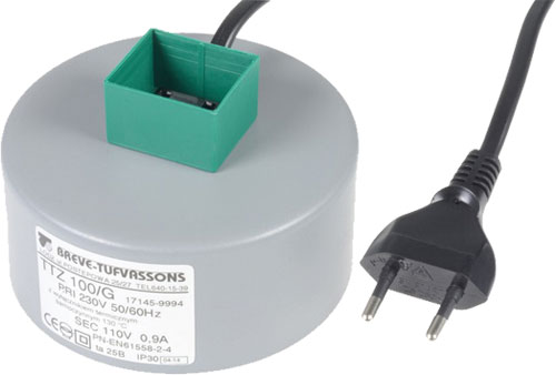 Encapsulated toroidal transformers, TTZ series, TTZ50/G230/110V, TTZ100/G230/110V |EN|