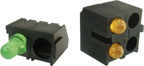 3 mm LED holders, right angle, FIX-LED-6301, FIX-LED-6302 |EN|