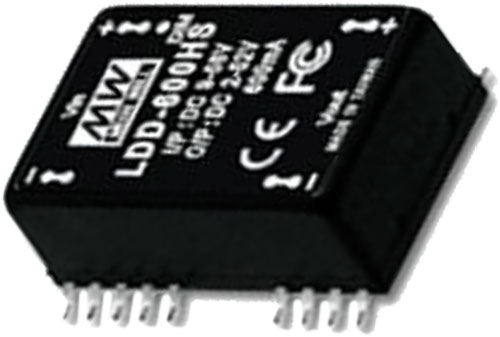 Convertitore: DC/DC; LDD; MEAN WELL, LDD-300HS, LDD-350HS, LDD-500HS, LDD-600HS, LDD-700HS |IT|