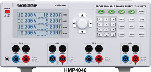 Labornetzgerät: programmierbar; ROHDE & SCHWARZ, HMP4030, HMP4040, HMP4040COM |DE|