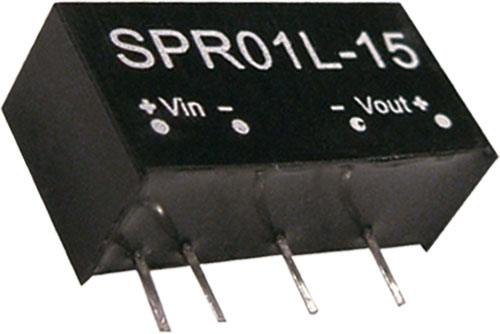 Convertitore: DC/DC; SPR; MEAN WELL, SPR01L-05, SPR01L-09, SPR01L-12, SPR01L-15, SPR01M-05 |IT|