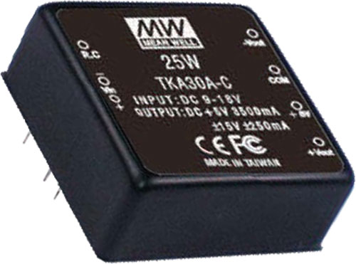 Convertitore: DC/DC; TKA30; MEAN WELL, TKA30A-B, TKA30A-C, TKA30B-B, TKA30B-C, TKA30C-B |IT|