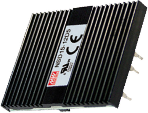 Converter: DC/DC; MEAN WELL, NSD15-12D5, NSD15-12D12, NSD15-12D15, NSD15-48D5, NSD15-48D12 |EN|