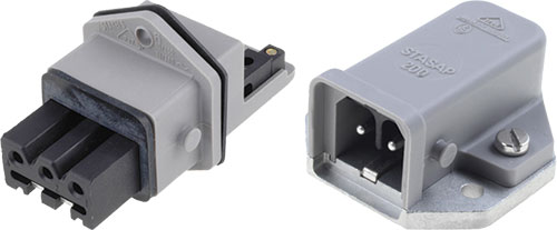 Socket; rectangular; HIRSCHMANN, STAKAP2, STAKAP200, STAKAP3N, STAKEI-2, STAKEI200, STAKEI-3 |EN|