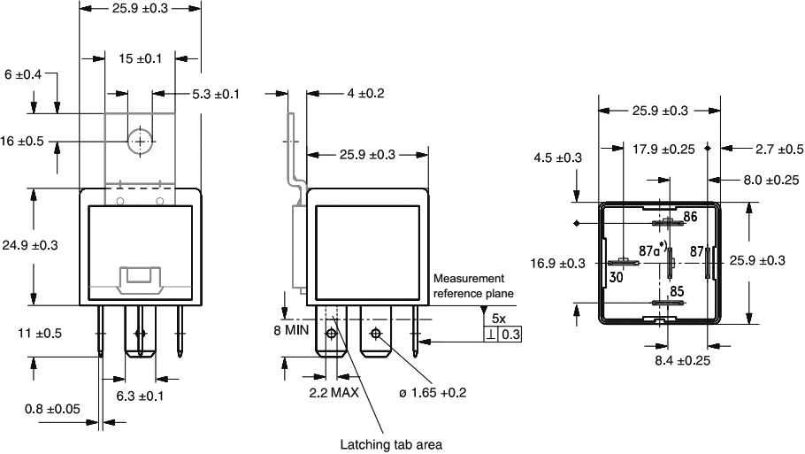 114141680 TE Connectivity Relay SPDT; Ucoil