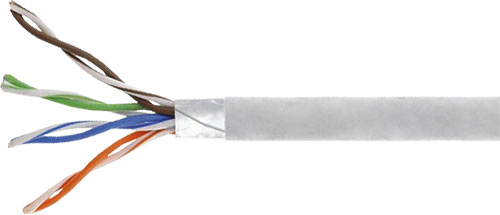 Wire: data transmission; Cat 5e; GOOBAY, F/UTP5E-FCCA-100, F/UTP5E-FCCA-100BL |EN|