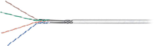 Wire: data transmission; Cat 5e; GOOBAY, SF/UTP5-FCCA-100, SF/UTP5-FCU-100, GOOBAY-68709 |EN|