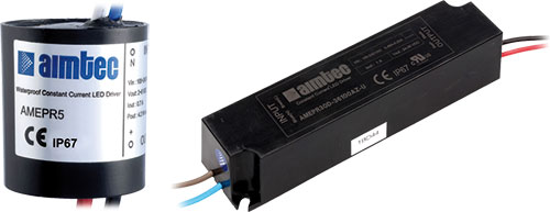 Power supply: switching; constant current; AIMTEC, AMEPR5-05100AZ, AMEPR5-0670AZ, AMEPR5-1236AZ |EN|
