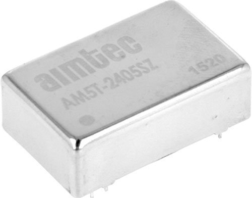 Converter: DC/DC; AIMTEC, AM5T-0512SZ, AM5T-1205SZ, AM5T-1215SZ, AM5T-2403SZ, AM5T-2405SZ |EN|