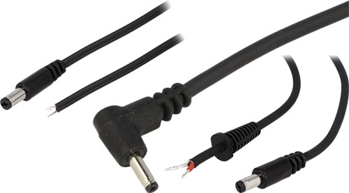 DC 5,5/1,7 plugs with cable, DC.CAB.1800.0150, DC.CAB.1810.0150, DC.CAB.1811.0150 |EN|