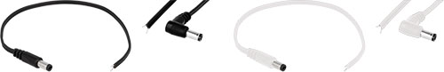 DC 5,5/2,1 plugs with cable, DC.CAB.2200.0020, DC.CAB.2200.0150, DC.CAB.2200.0300 |EN|
