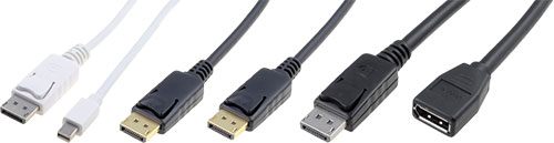 Assmann DisplayPort cables, AK-340100-010-S, AK-340100-020-S, AK-340100-030-S, AK-340100-050-S |EN|