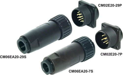 Connector: circular; HIRSCHMANN, CM02E14S-2P, CM06EA14S-2S, CM02E14S-5P, CM06EA14S-5S |EN|