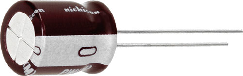 Capacitor: electrolytic; THT; NICHICON, UPW1HR47MDD, UPW2AR47MDD, UPW2CR47MED, UPW2DR47MED |EN|