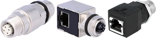 Adapter; M12; HARTING; Spatial orientation: straight, 21033816815, 21033816402, 21033816401 |EN|