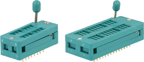 Socket: integrated circuits; ZIF; THT; CONNFLY, DS1043-240G, DS1043-280G, DS1043-320G |EN|