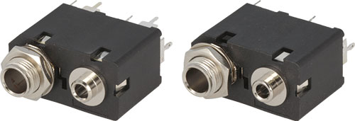 Conector: Jack 3,5mm + Jack 6,3mm; soclu; Producător: AMPHENOL, ACJM-MHD985, ACJM-MVD985-2 |RO|