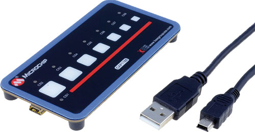 Development kits for MICROCHIP TECHNOLOGY capacitive touch IC's, DM160222, DM160223, DM160229 |EN|