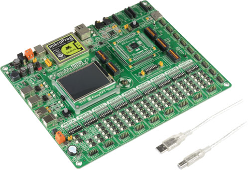 Development kit: ARM Texas; MIKROE, MIKROE-1580 |EN|