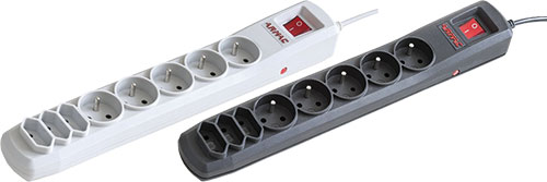 ARC8 overvoltage protection plug socket strips, ARC8/15/CZ, ARC8/30/CZ, ARC8/50/CZ, ARC8/15/SZ |EN|