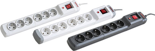 MULTI M6 overvoltage protection plug socket strips, M6/15/CZ, M6/30/CZ, M6/50/CZ, M6/100/CZ |EN|