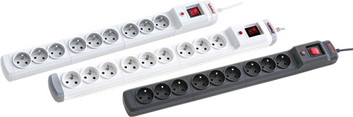 MULTI M9 overvoltage protection plug socket strips, M9/15/CZ, M9/30/CZ, M9/50/CZ, M9/15/SZ |EN|