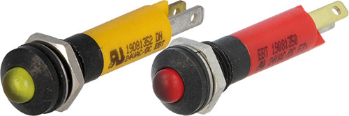 Indicator: LED; prominent; IP67; CML INNOVATIVE TECHNOLOGIES, 19080250, 19080252, 19080255 |EN|