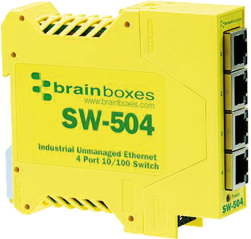 Ingérable; pour rail DIN; SW; BRAINBOXES, SW-504, SW-505, SW-508, SW-514, SW-515, SW-518 |FR|