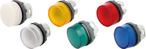 Control lamp; flat; ABB, ML1-100C, ML1-100G, ML1-100L, ML1-100R, ML1-100W, ML1-100Y |EN|