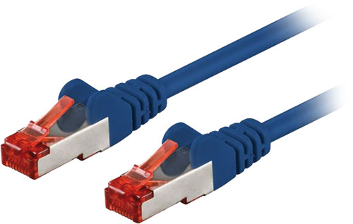 Cable: patch cord; S/FTP; Cat 6; GOOBAY, S/FTP6-CCA-002BK, S/FTP6-CCA-002BL, S/FTP6-CCA-002GR |EN|