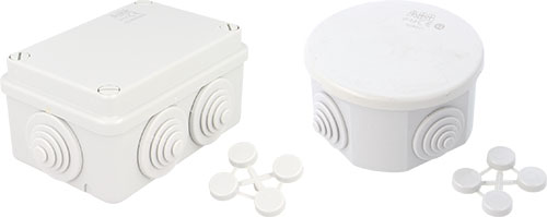 Enclosure: junction box; grey; ABB, 1SL0816A00, 1SL0820A00, 1SL0821A00, 1SL0822A00, 1SL0824A00 |EN|