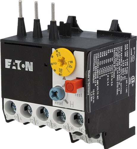 Relè termico; EATON ELECTRIC, ZE-0.6, ZE-1.0, ZE-1.6, ZE-2.4, ZE-4, ZE-6, ZE-9, ZE-12, ZB150-50 |IT|