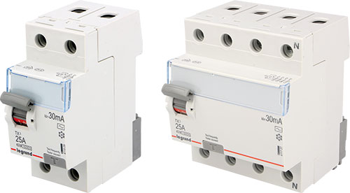 RCD breaker; type AC; P300 TX; LEGRAND, 411502, 411509, 411510, 411511, 411519, 411520, 411521 |EN|