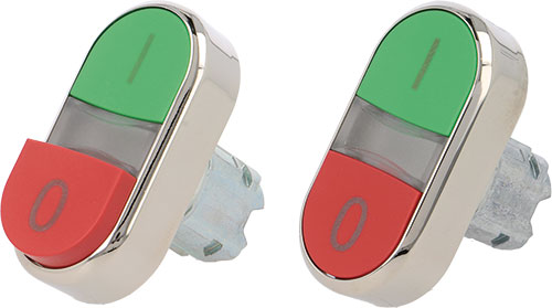 Switch: double; SIEMENS, 3SU1050-3AB42-0AA0, 3SU1050-3AB42-0AK0, 3SU1050-3AB61-0AA0 |EN|