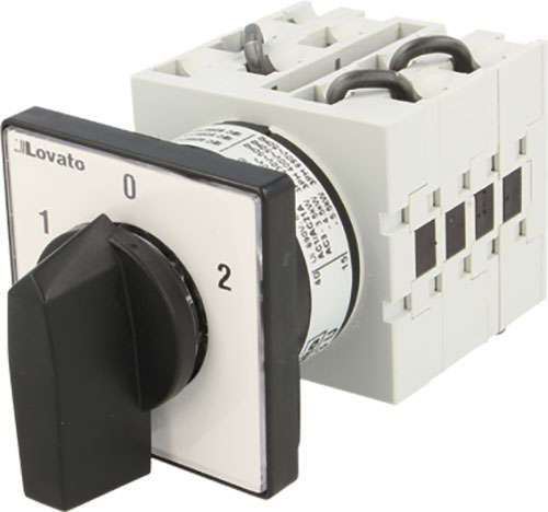 Switch: pole-changing cam switch; LOVATO ELECTRIC, GX1613U, GX2013U, GX3213U, GX4013U |EN|