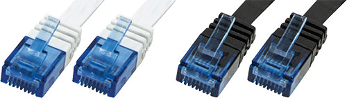 Patchcordes Logilink U/UTP de catégorie 6, plats, CF2011U, CF2013U, CF2021U, CF2023U, CF2031U |FR|