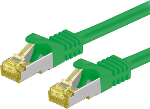Cable: patch cord; S/FTP; Cat 6a; GOOBAY, S/FTP7-CU-002BK, S/FTP7-CU-002BL, S/FTP7-CU-002GR |EN|