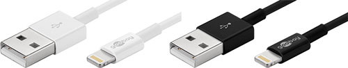 Type of connection cable: USB - USB; Version: USB 2.0; GOOBAY, USB-LIGHT/0.5BK, USB-LIGHT/0.5WH |EN|