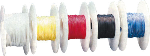 Wire: assembly; BQ CABLE, KYNAR28AWG50MBK, KYNAR28AWG50MBL, KYNAR28AWG50MRD, KYNAR28AWG50MWH |EN|