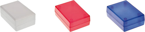 Kradex universal enclosures, Z-43BL, Z-76RD, Z-76BL, Z-23RD, Z-23ABL, Z-23TR, Z-23BBL, Z-63RD |EN|