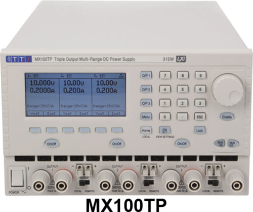 Labornetzgerät: programmierbar; AIM-TTI, FX100DP, FX100TP, MX100Q, MX100QP, MX100QP-S2 |DE|