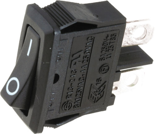 Switch: ROCKER; Manufacturer: SCI, RS13243ABB2, R1366L02BBG-AC |EN|
