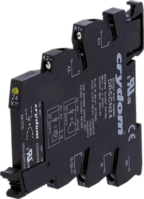 Relay: solid state; SENSATA / CRYDOM, DRA-CN024D05, DRA-CN024D24, DRA-CN048D05, DRA-CN048D24 |EN|