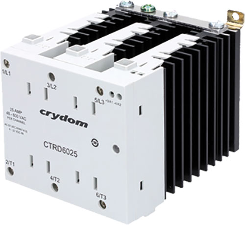 Relay: solid state; Manufacturer: SENSATA / CRYDOM, CTRD6025, CTRD6025-10, CTRC6025, CTRB6025 |EN|