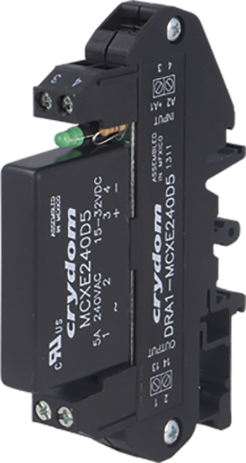 Relay: solid state; SENSATA / CRYDOM, DRA1-MCX240D5, DRA1-MCX380D5, DRA1-MCXE240D5 |EN|