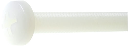 Screw; polyamide; ISO 7045; cheese head; Phillips; DREMEC, DR8G206M10X16, DR8G206M10X20 |EN|