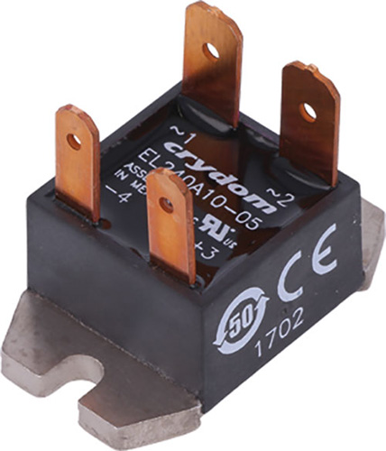 Relay: solid state; 1-phase; SENSATA / CRYDOM, EL240A5-05, EL240A5-12, EL240A5-24, EL240A10-05 |EN|