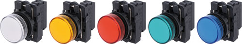 Control lamp; flat; SCHNEIDER ELECTRIC, XB5AVB1, XB5AVB3, XB5AVB4, XB5AVB5, XB5AVB6, XB5AVG1 |EN|