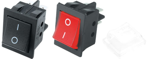 Type of switch: ROCKER; Manufacturer: NINIGI, RS2023C7BK, RS2013C3BK, RS2032C0BK, RS2013C3RD |EN|