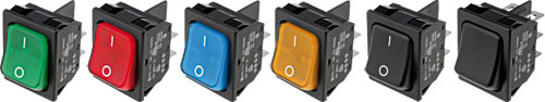 Switch: ROCKER; SCI, RS13117CBB0, RS13117ABB2, RS13117BBR2N2, RS13117BBG2N2, RS13117BBY2N2 |EN|